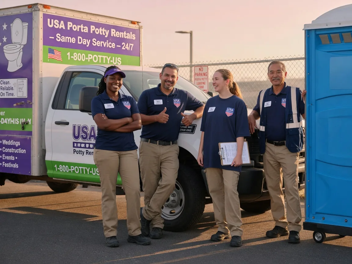 Porta Potty Rental company in Braidwood, IL